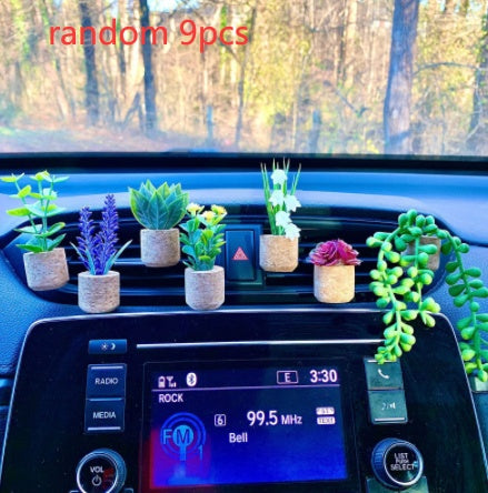 Creative Plant Shaped Car Fragrance