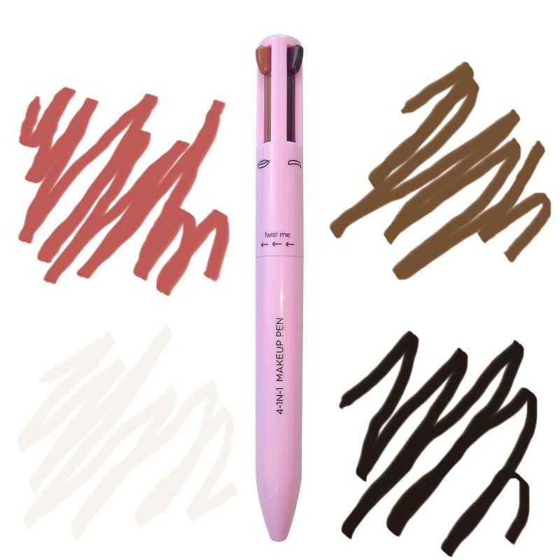 Four-in-one Cosmetic Brush