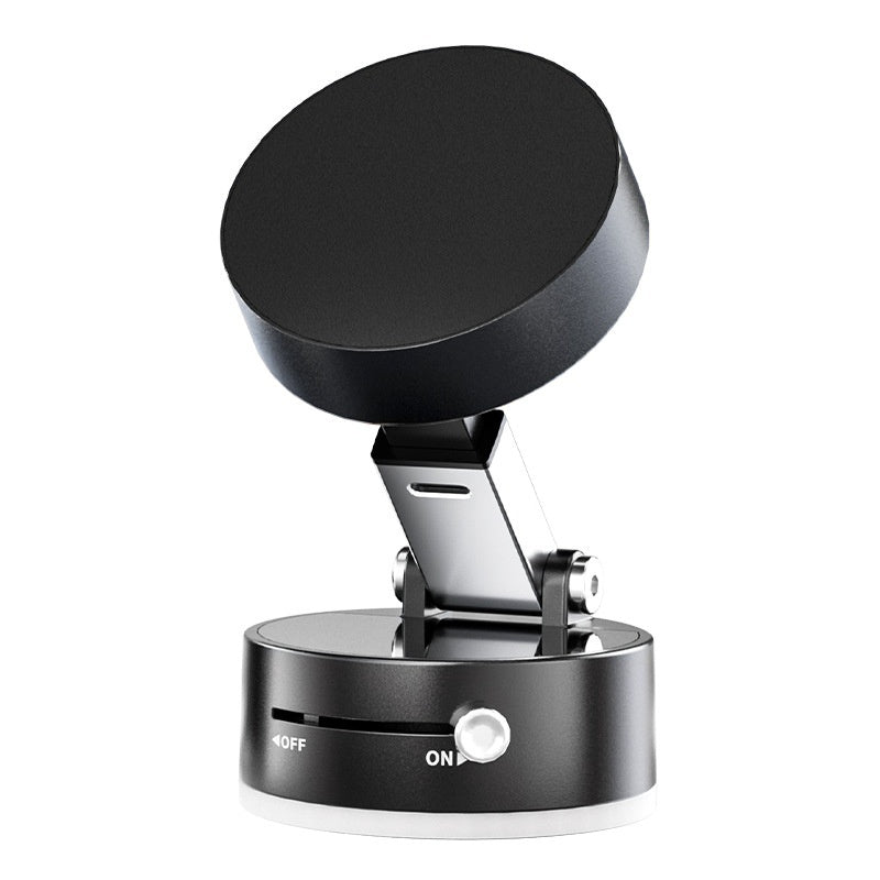 Foldable Magnetic Vacuum Car Phone Holder with Suction Cup