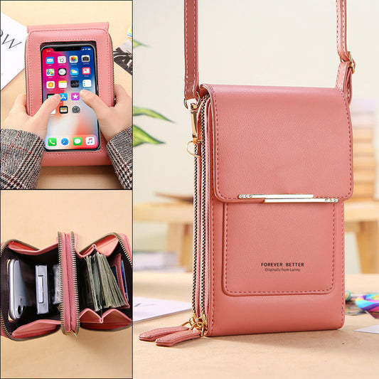 Touch Screen Mobile Phone Small Crossbody Shoulder Bag