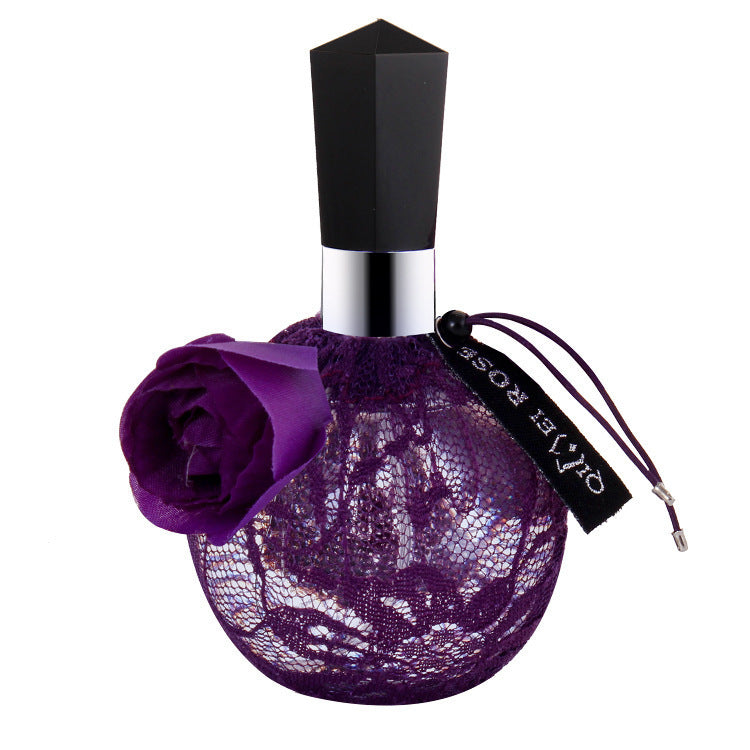 Qimei Big Rose Lace Lady Lasting Fragrance