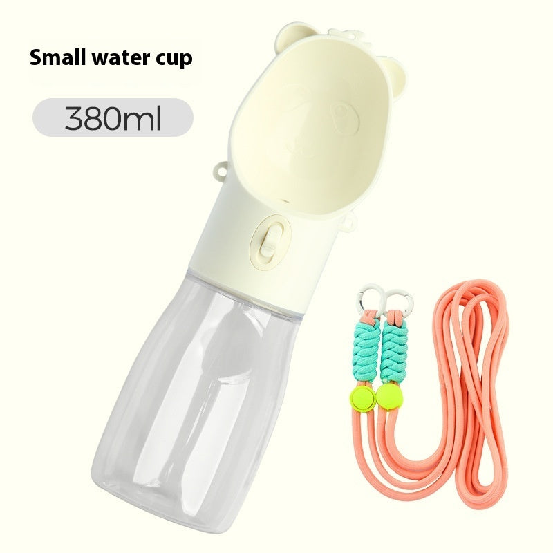 2 In 1 Portable Dog Water Bottle For Small Big Dogs And Cats For Outdoor
