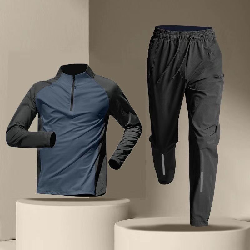 Half Zipper Training Wear For Men