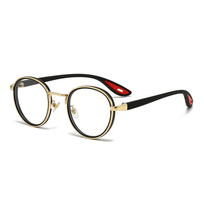 Women's Simple All-match Vintage Round Frame Sunglasses