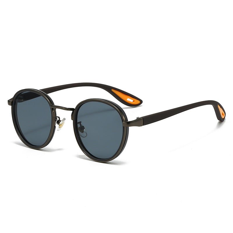 Women's Simple All-match Vintage Round Frame Sunglasses