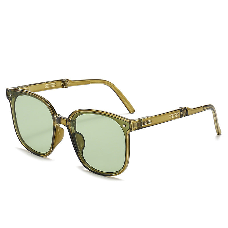 Summer Beach Fashion Sun Protection Folding Sunglasses