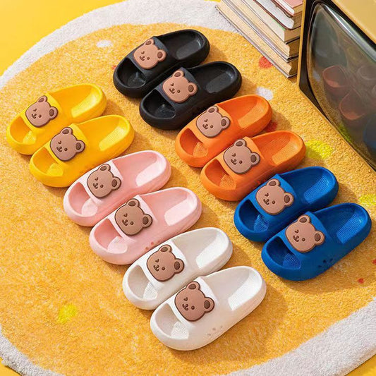 Cool Cartoon Soft Bottom Slippers For Children