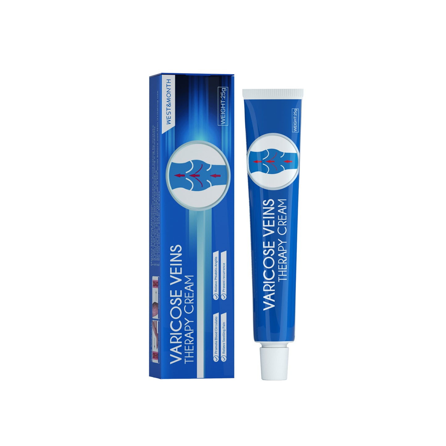 Intravenous Massage Cream Relieves Vascular Leg