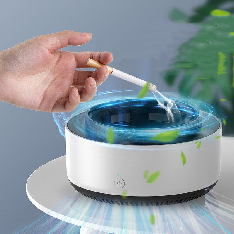 Auto-Purify Anion Smoke Removal Portable Car Ashtray