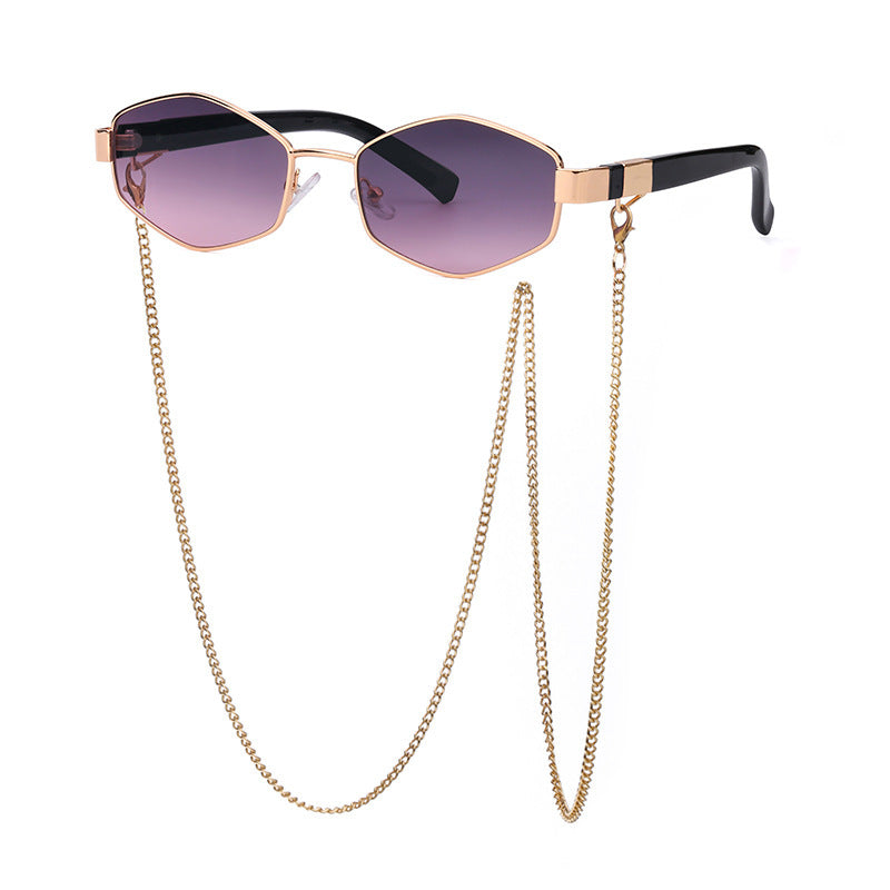 Women's Fashion Personality Chain Sunglasses