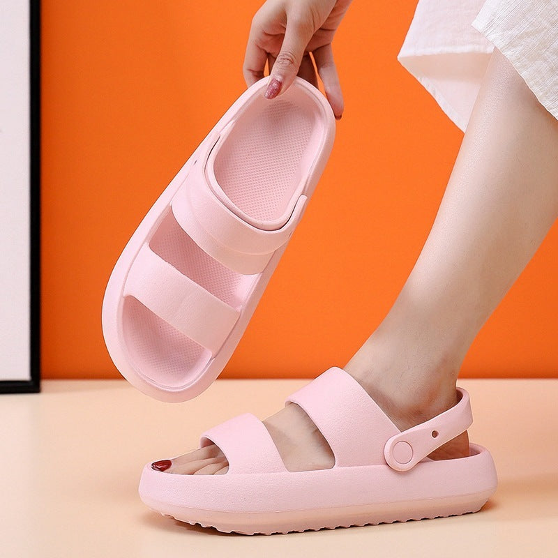 3cm Thick Bottom Adjustable Outdoor Sandals For Men And Women