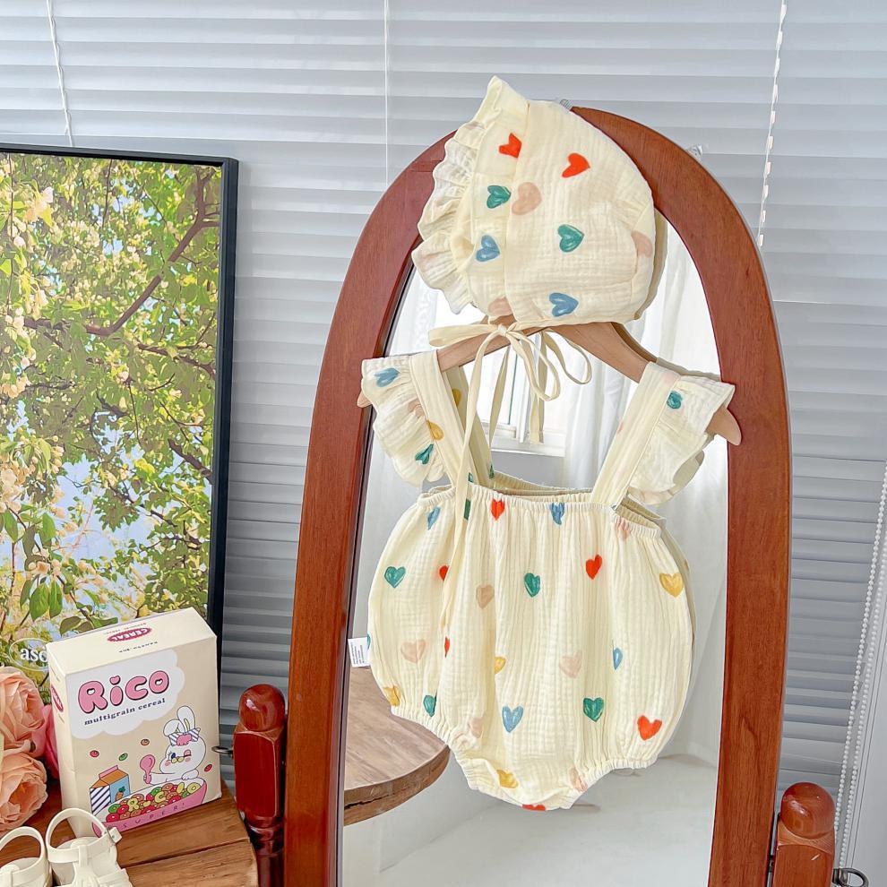 Baby Jumpsuit Sling Romper