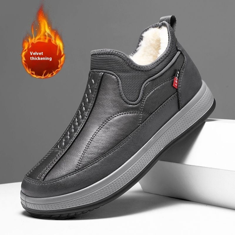 Simple Non-slip Flat Cotton Shoes