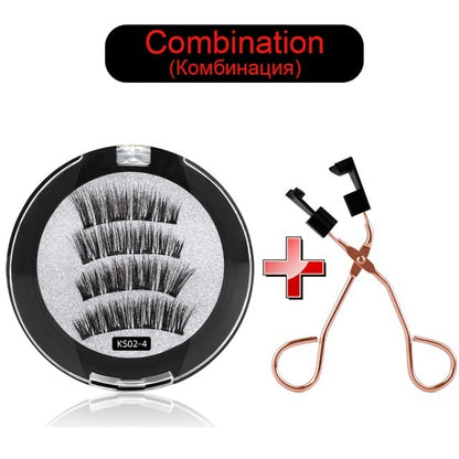 Natural Magnetic Eyelash With Clip Sleeve