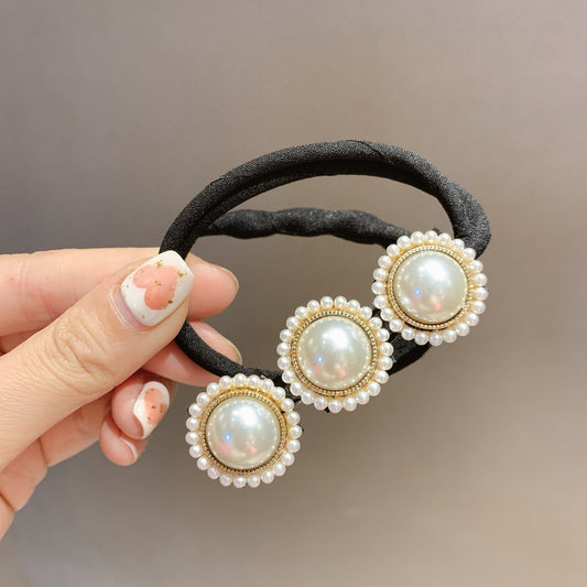 Pearl Diamond Braided Hair Style Hairpin