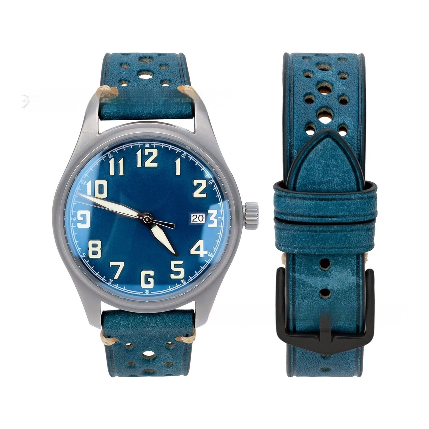 20mm Retro Comfort Strap For Watch