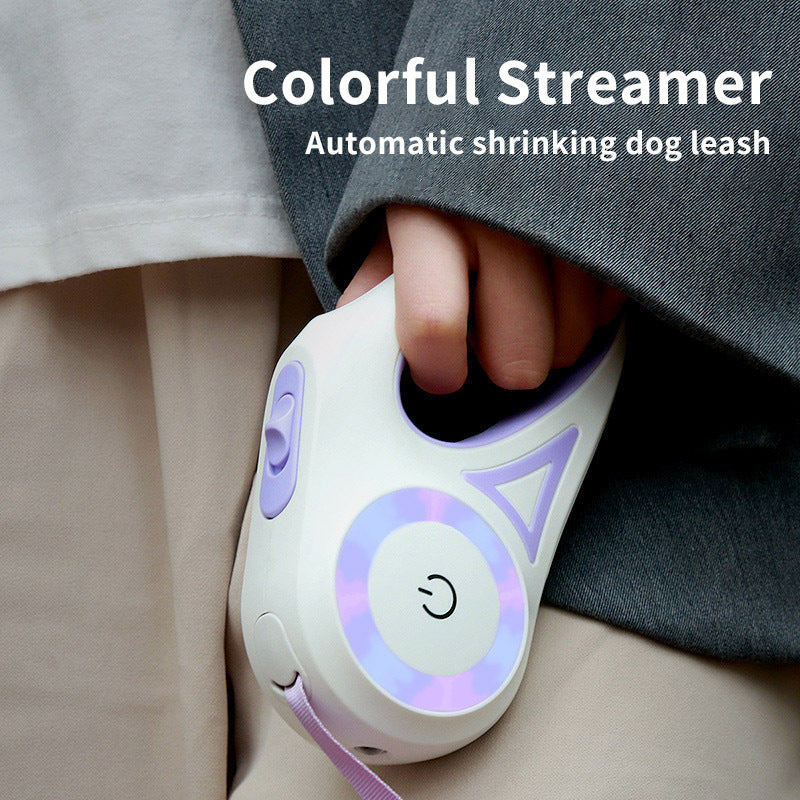 Retractable Dog Leash And Dog Collar