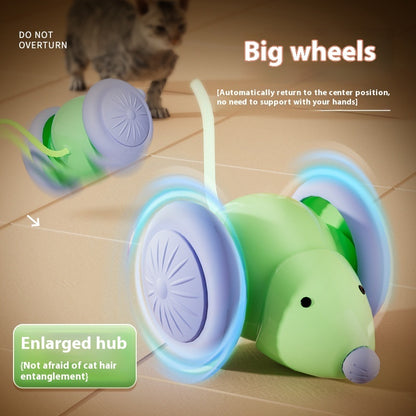 Interactive Electric Mouse Car Toy for Cats