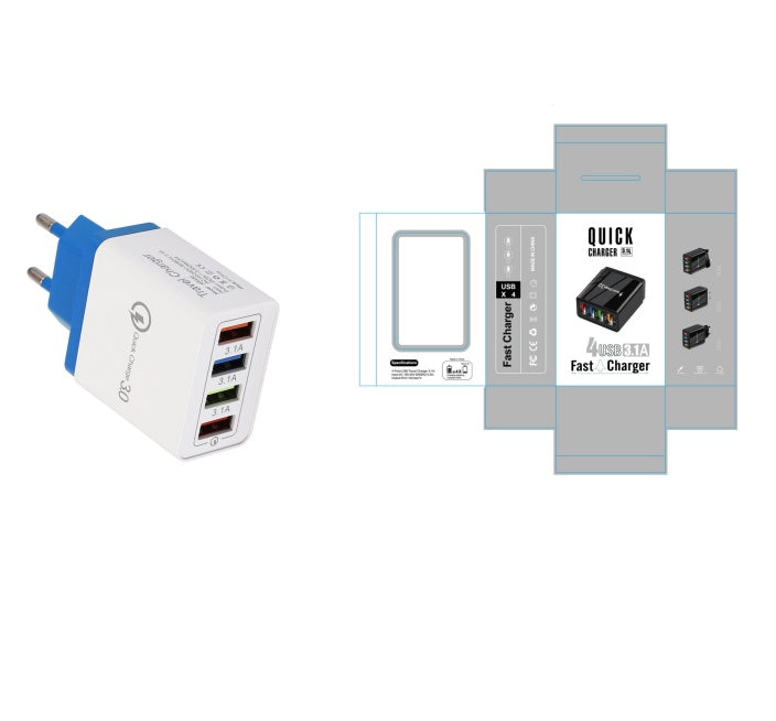 Quick 4 Slot Portable Charger