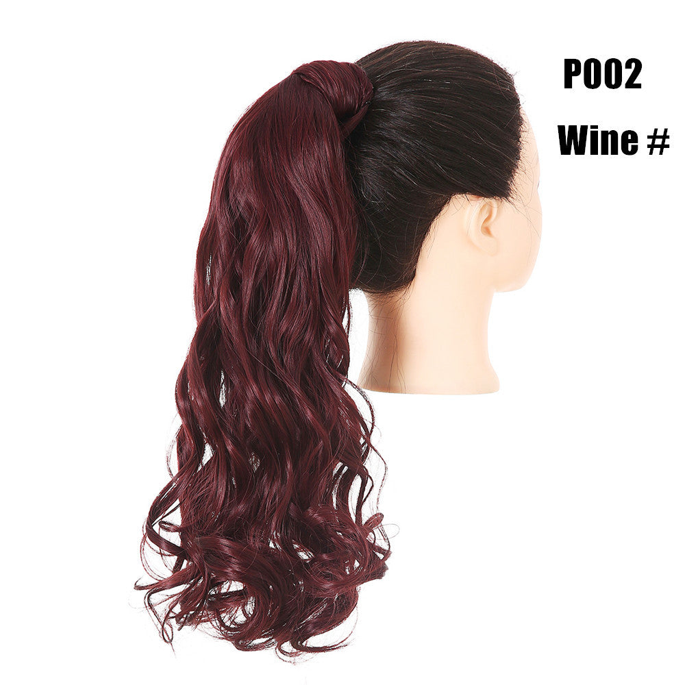 European And American Style Fluffy Natural Ponytail Wig