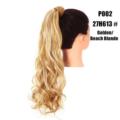 European And American Style Fluffy Natural Ponytail Wig