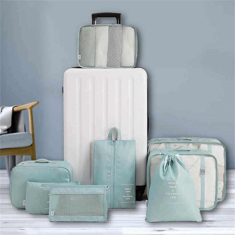 8-piece Set Luggage Divider Travel Storage Bag