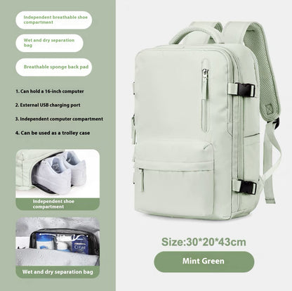 Breathable And Waterproof Large Capacity Travel Backpack