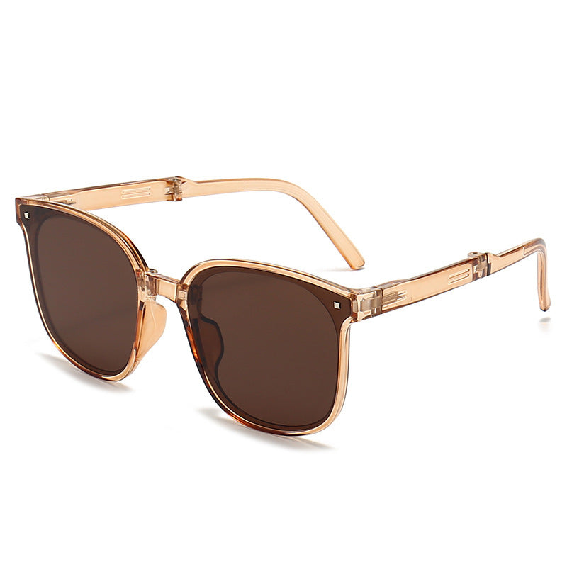 Summer Beach Fashion Sun Protection Folding Sunglasses