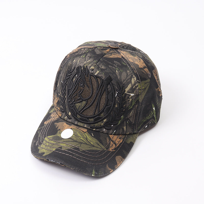 Letter Embroidery Graffiti Baseball Cap