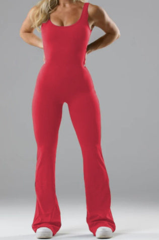 Sexy Backless Exercise Yoga Jumpsuit