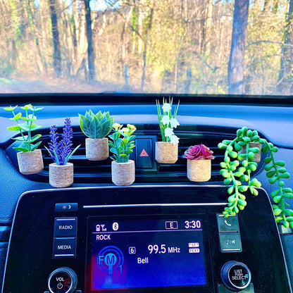 Creative Plant Shaped Car Fragrance