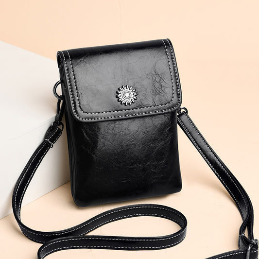 Simple Large Capacity Mobile Phone Mini Crossbody Bag