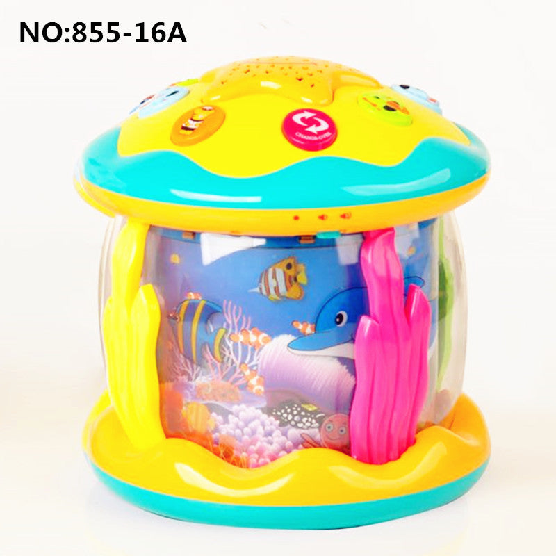 Children's Hand Clapping Drums With Lighting Music Ocean