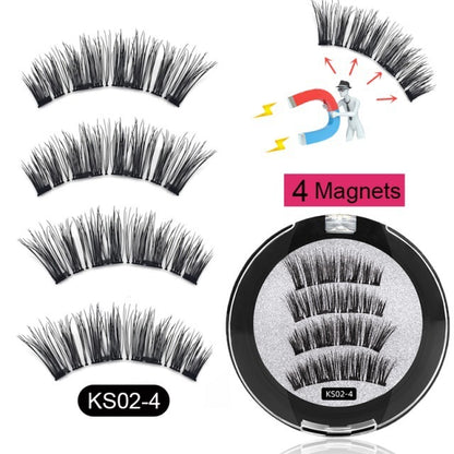 Natural Magnetic Eyelash With Clip Sleeve