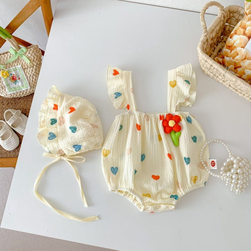 Baby Jumpsuit Sling Romper