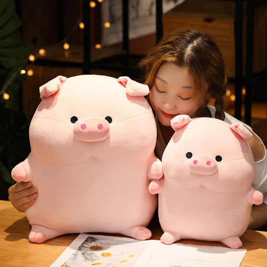 Plush Pig Doll Pillow For Girls