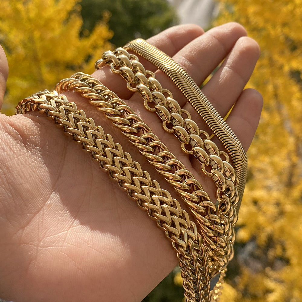 Electroplating Stainless Steel Bracelet