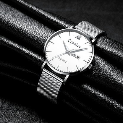 Simple Ultra-thin Quartz Watch For Men