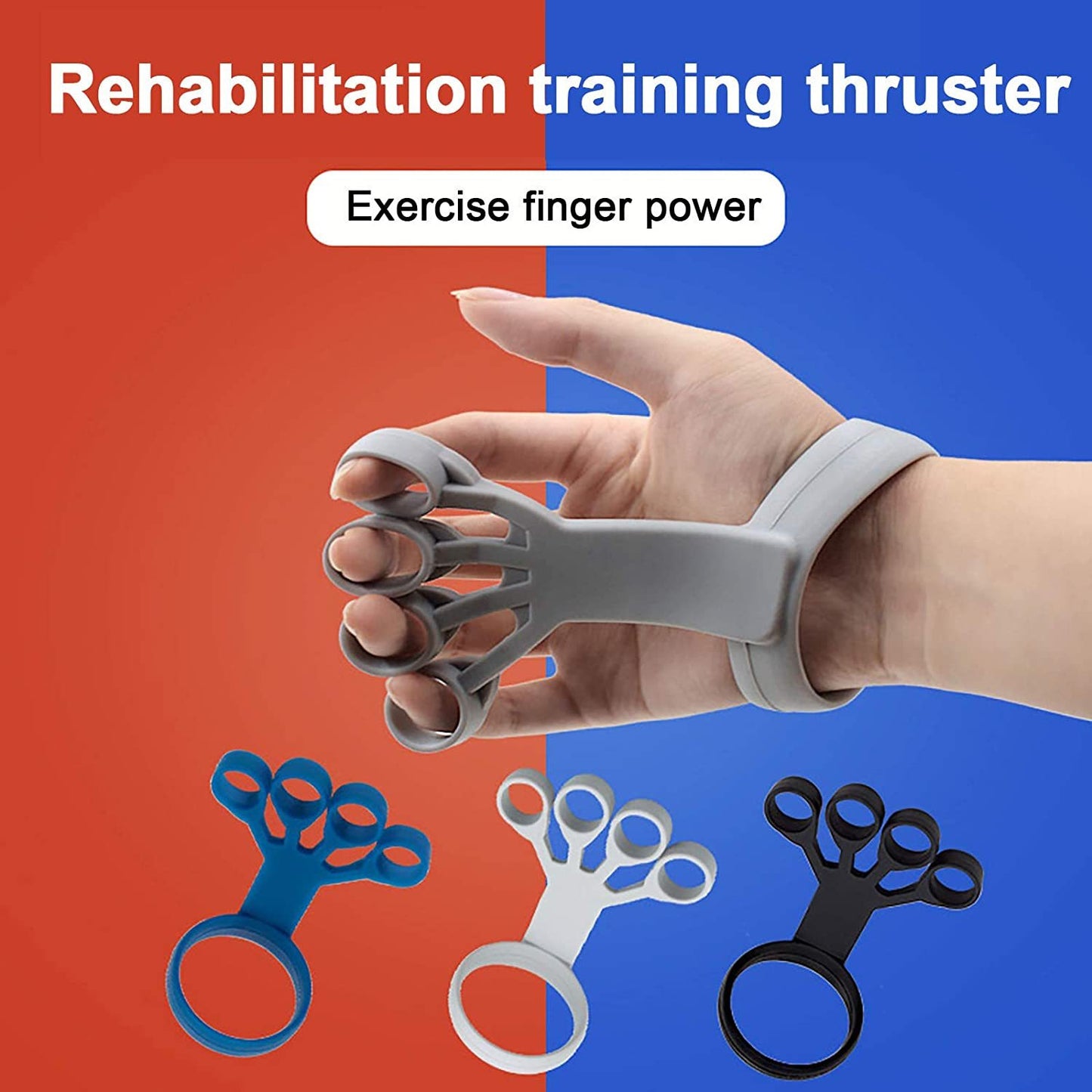 Silicone Finger Exercise Stretcher Device