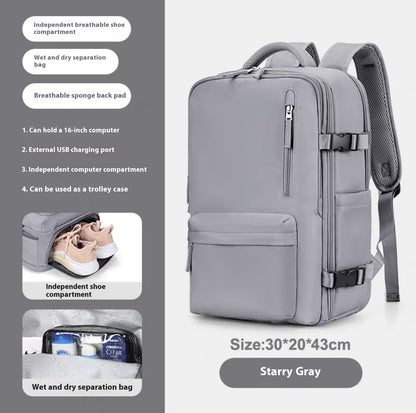 Breathable And Waterproof Large Capacity Travel Backpack