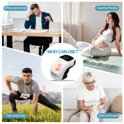 Knee Massager With 3 Levels Heat And Vibration Massage