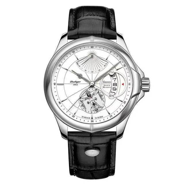 Men's Waterproof Calendar Thin Quartz Watch