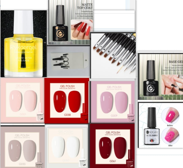 Professional Nail Kit At Home Manicure