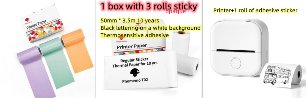 Pocket Print All-In-One Mini Thermal Printer
