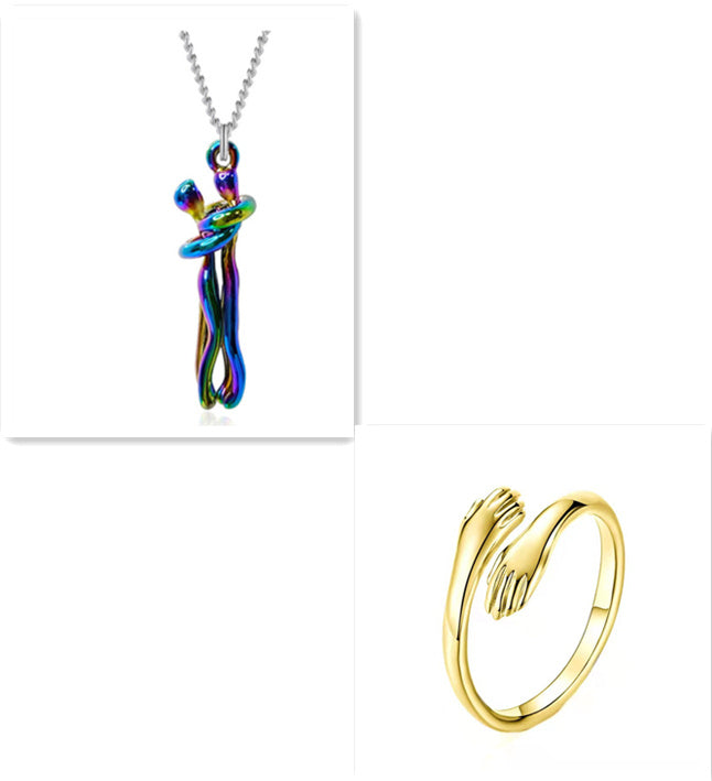 Love Hug Necklace For Men And Women