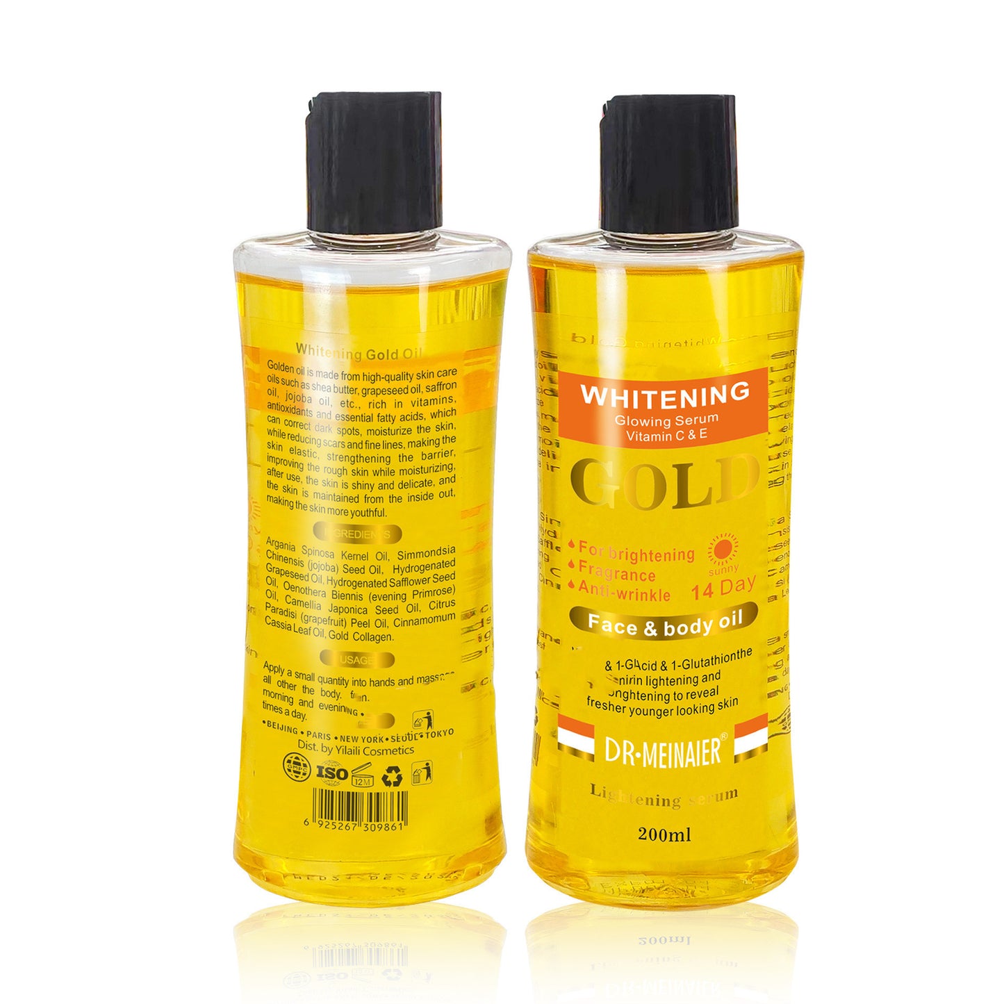 Gold Oil Body Skin Care