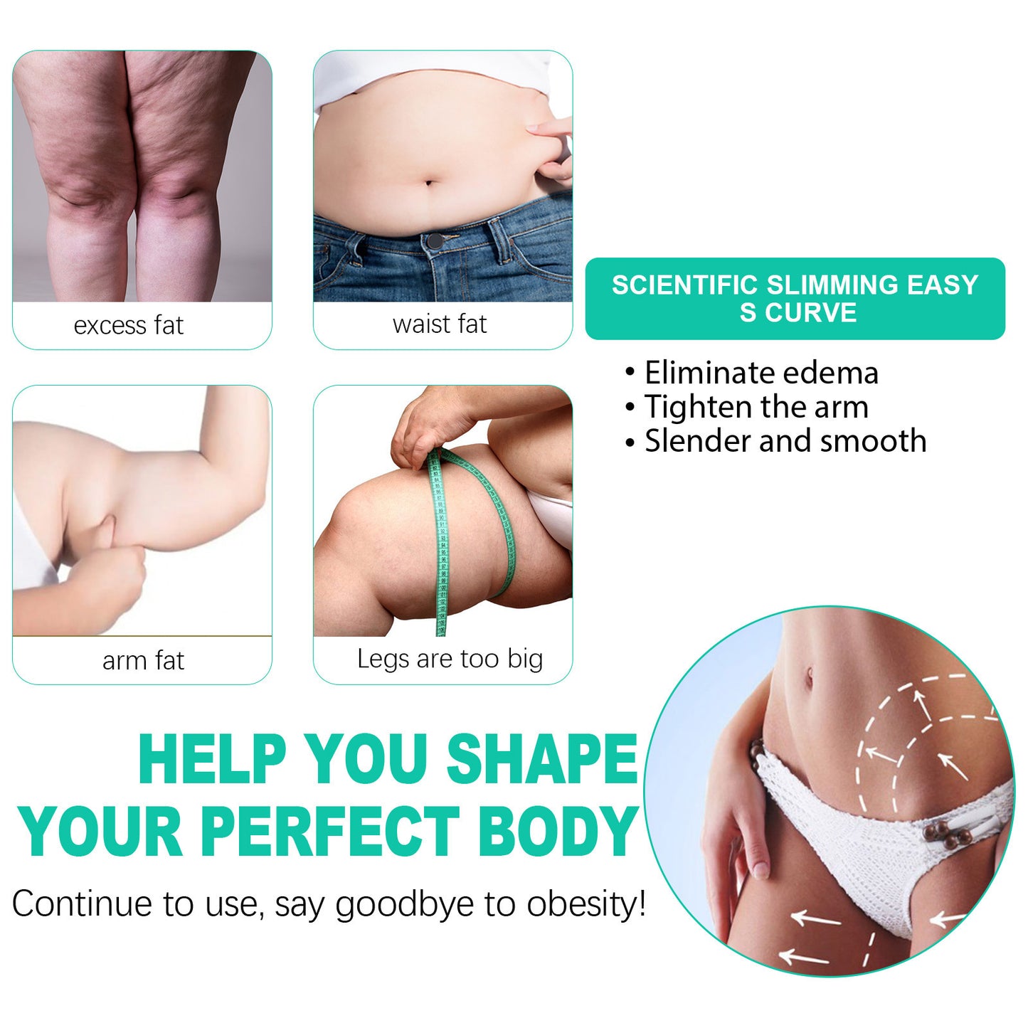 Body Shaping Moisturizing Massage Cream