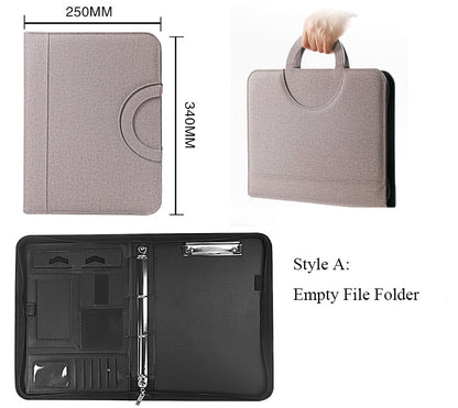 A4 Multifunctional Portable Zipper Bag