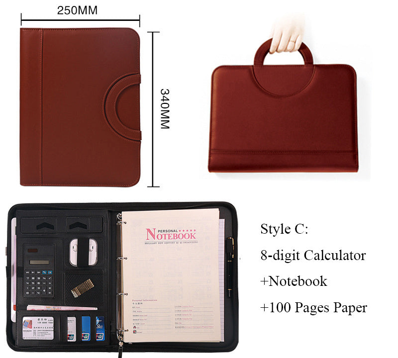 A4 Multifunctional Portable Zipper Bag