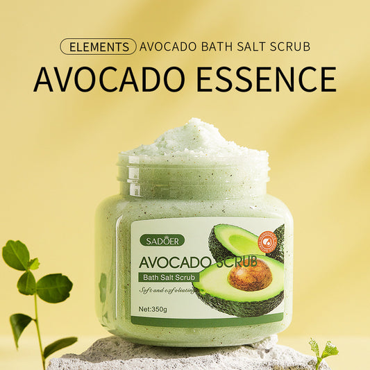 Fruit Bath Salt Exfoliating Scrub Cream